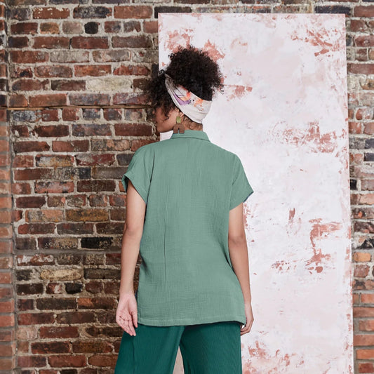 Melow, Kandice Shirt, Aqua