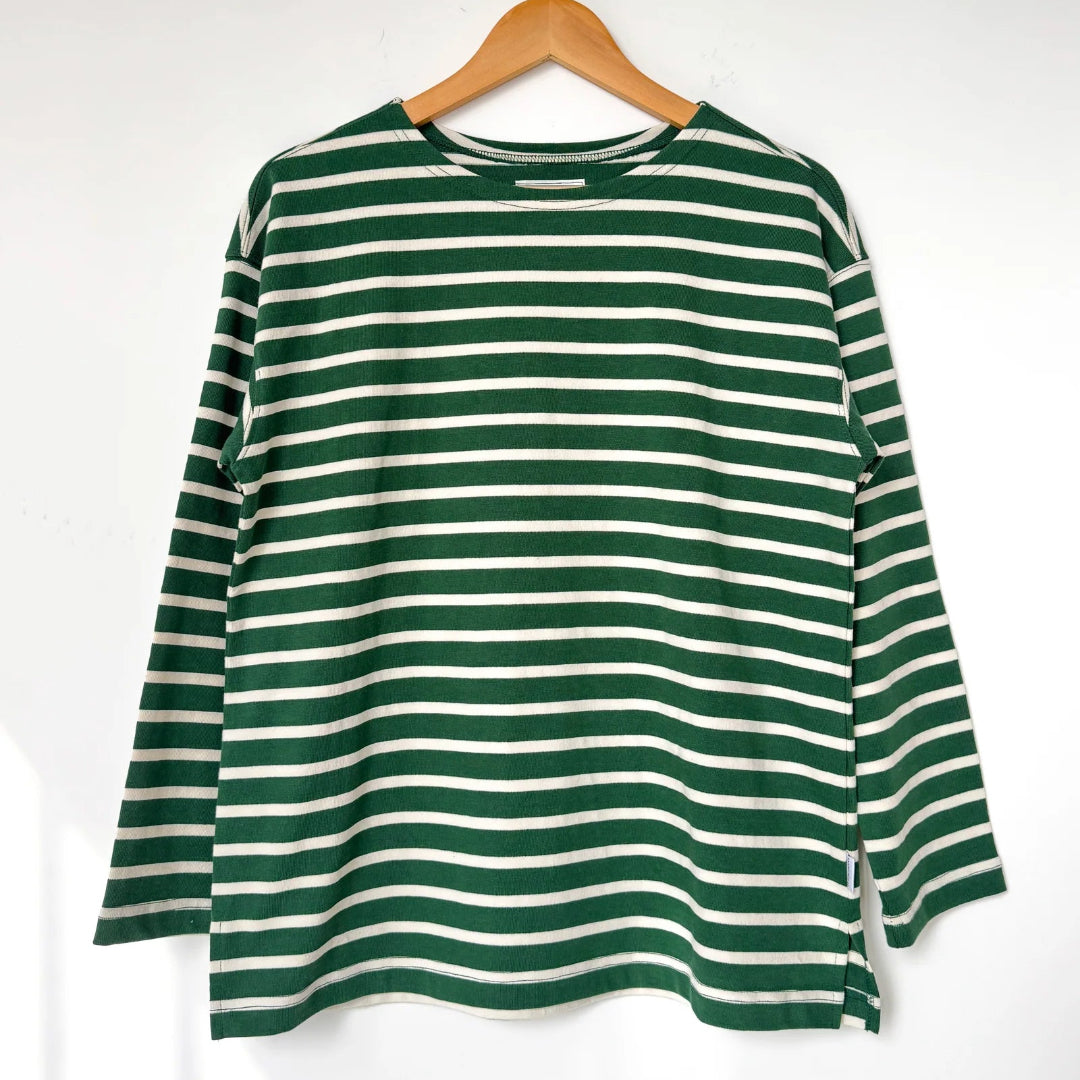 Le Bon Shoppe, Marseille Top, White Stripe on Pine