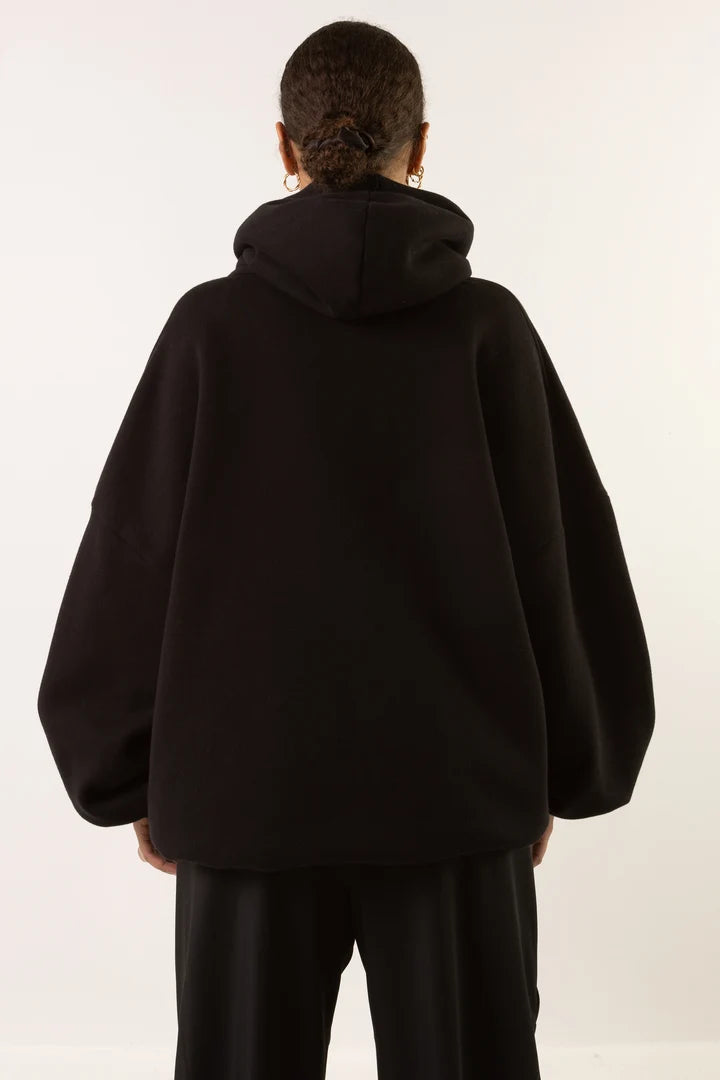 Mercy House, Gros Big Hoodie, Black