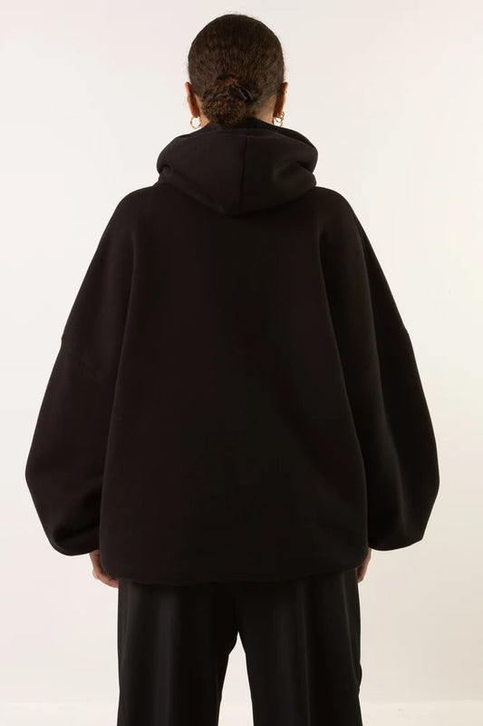 Mercy House, Gros Big Hoodie, Black