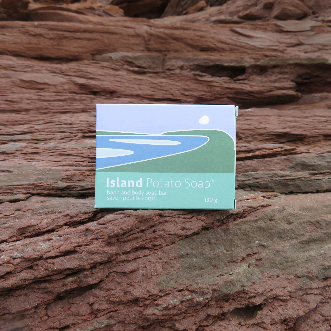 Island Potato Soap, Peppermint, Cool and Refreshing