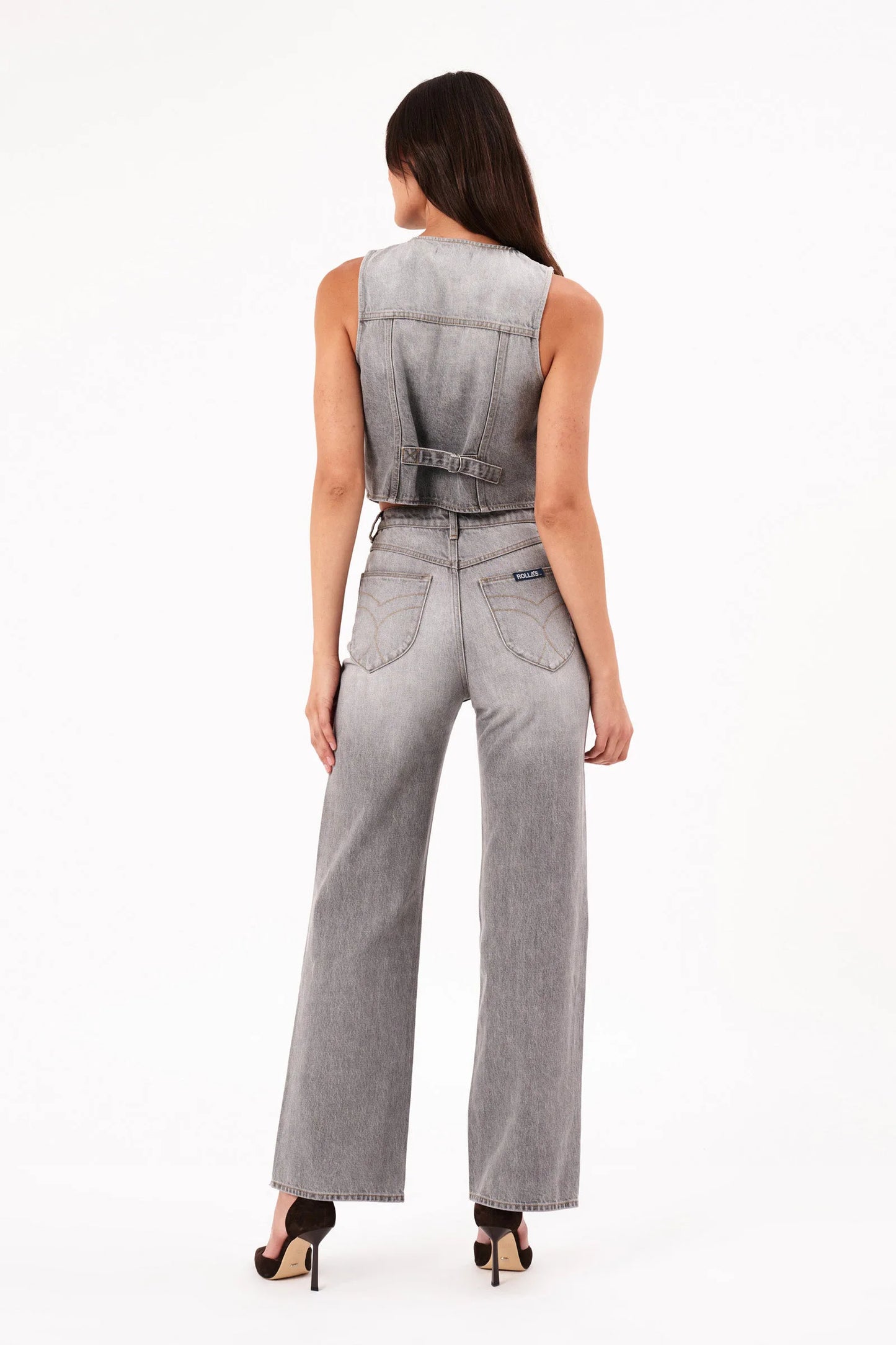 Rolla's, Heidi, Stone Grey (32" inseam)