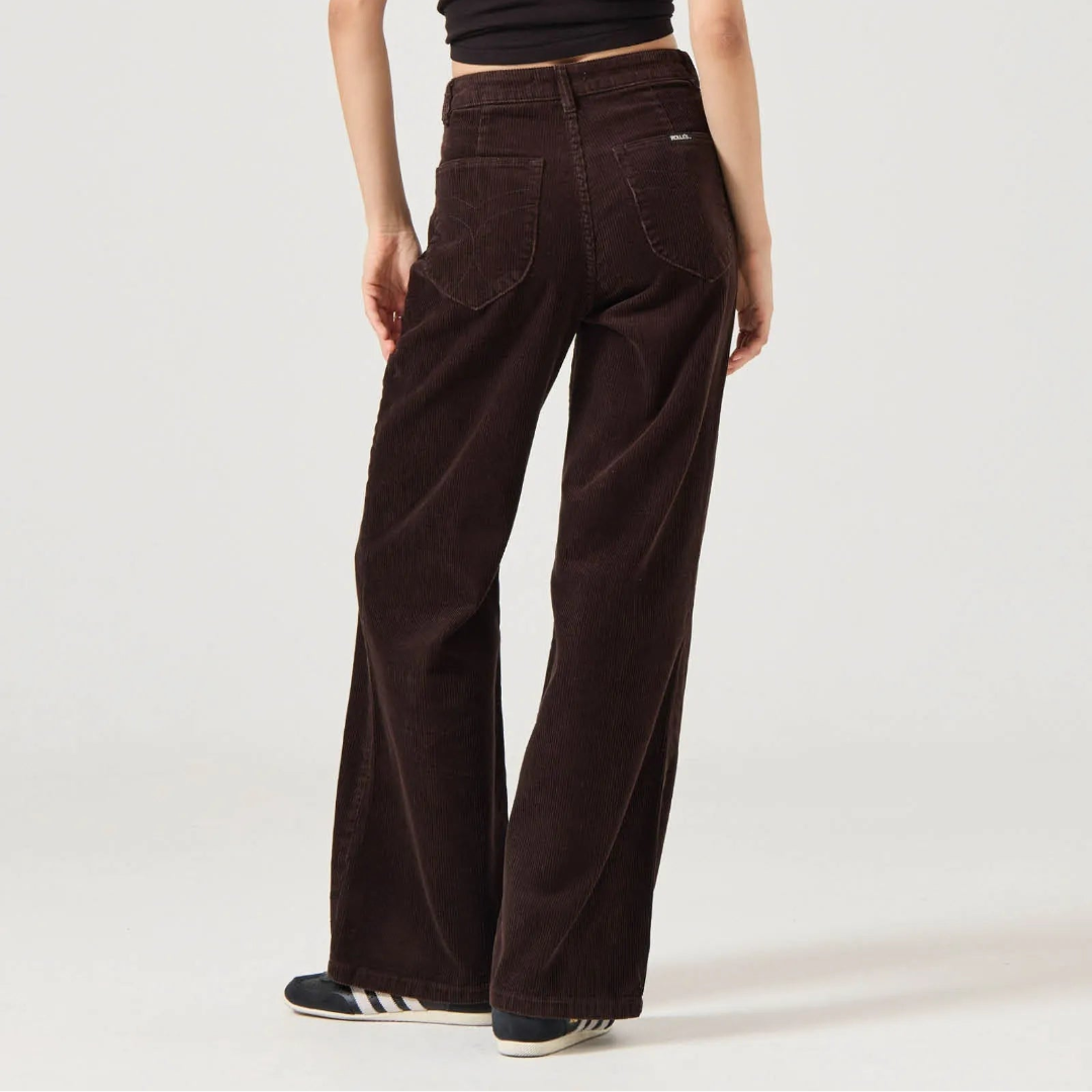 Rolla's, Sailor Pant Long, Chocolate Cord