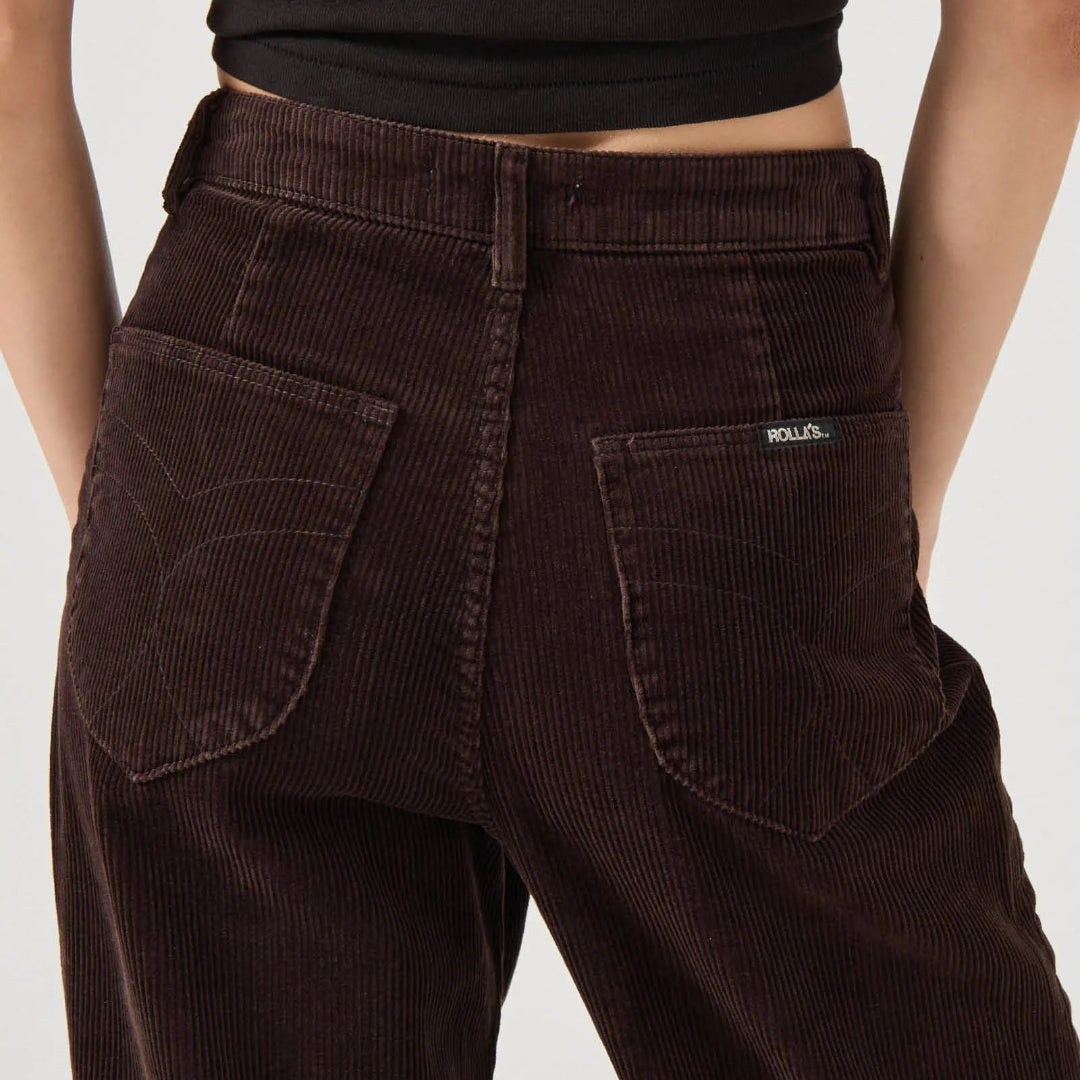 Rolla's, Sailor Pant Long, Chocolate Cord