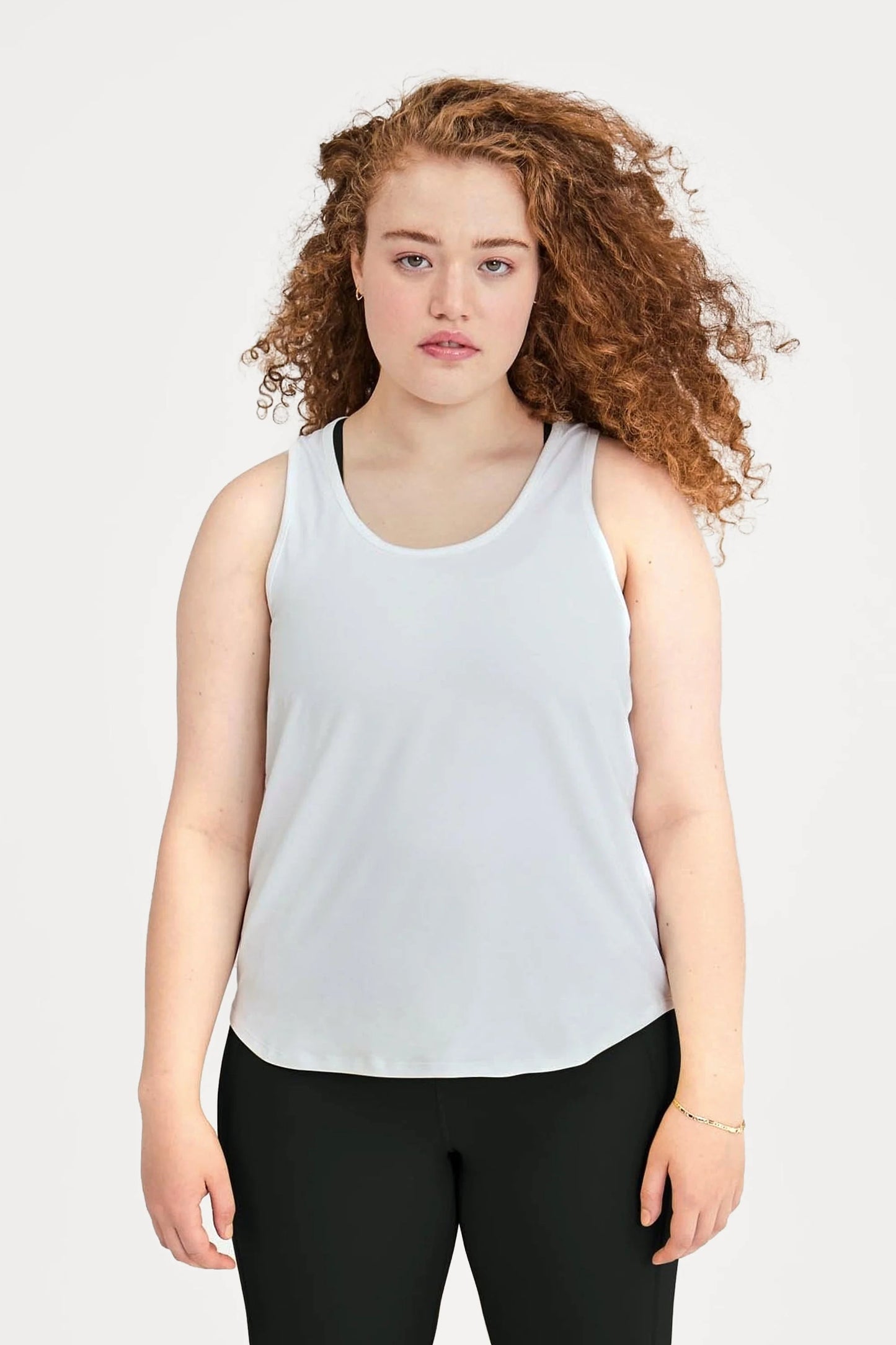 Reset Relaxed Tank, White