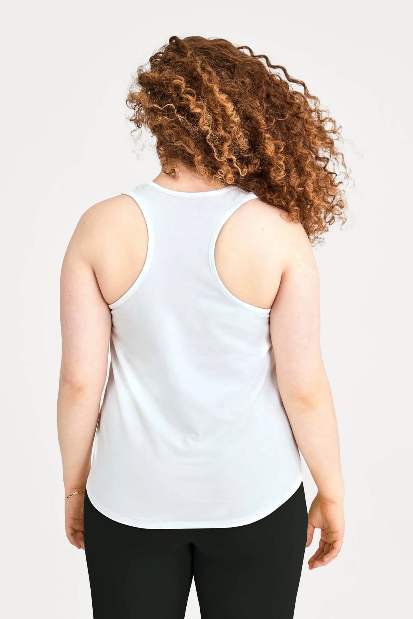 Reset Relaxed Tank, White