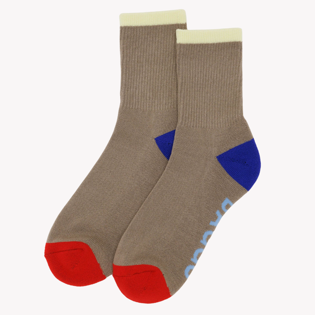Baggu, Ribbed Sock, Dove Mix Small
