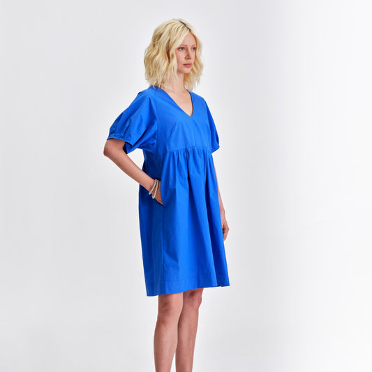 Jennifer Glasgow, Ziva Dress, Sapphire