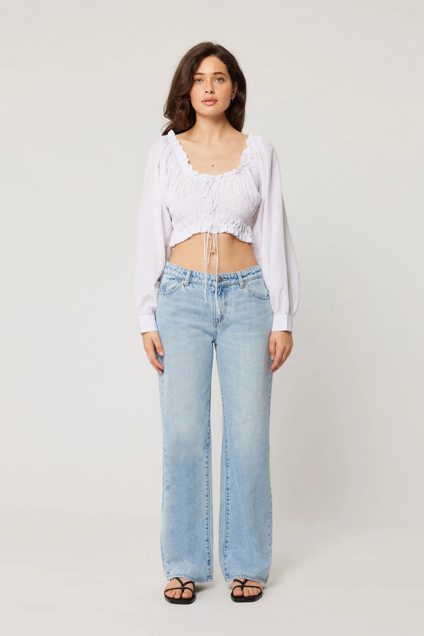 Rolla's, Heidi Low Longbeach, Light Vintage Blue