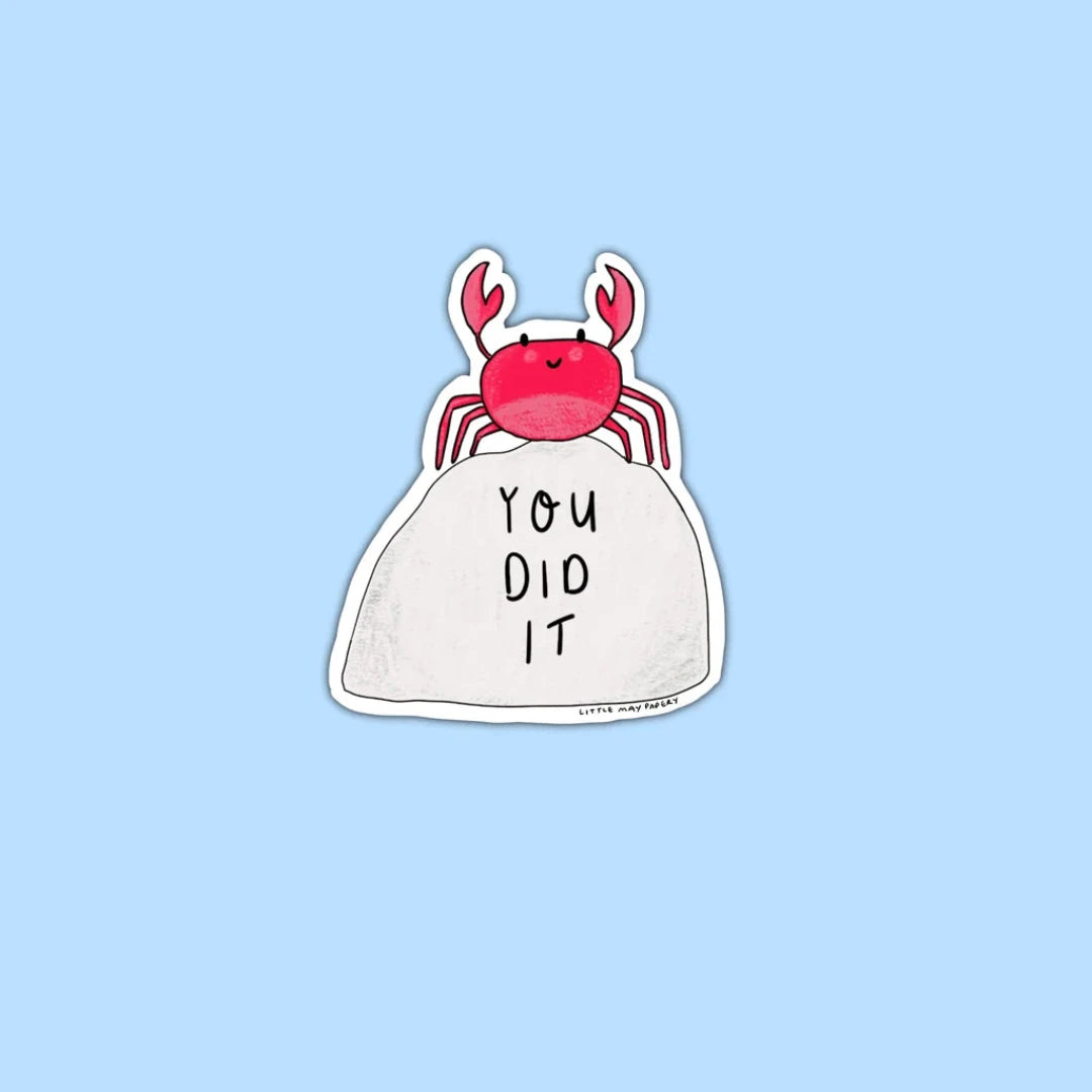 You Did It Sticker