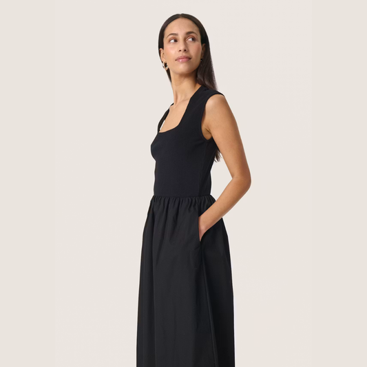 Soaked, Simone Dress, Black