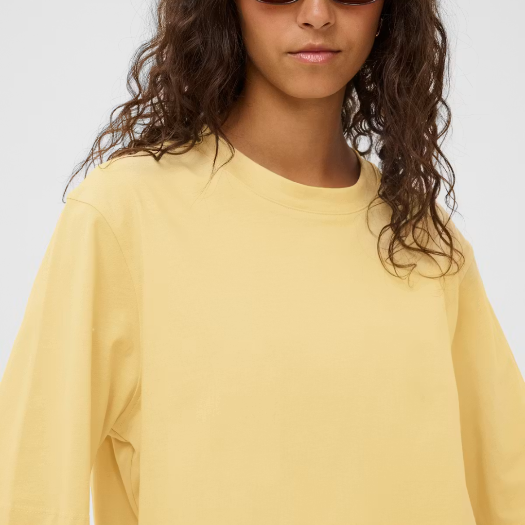 Soaked, Jina Basic Tee, Reed Yellow