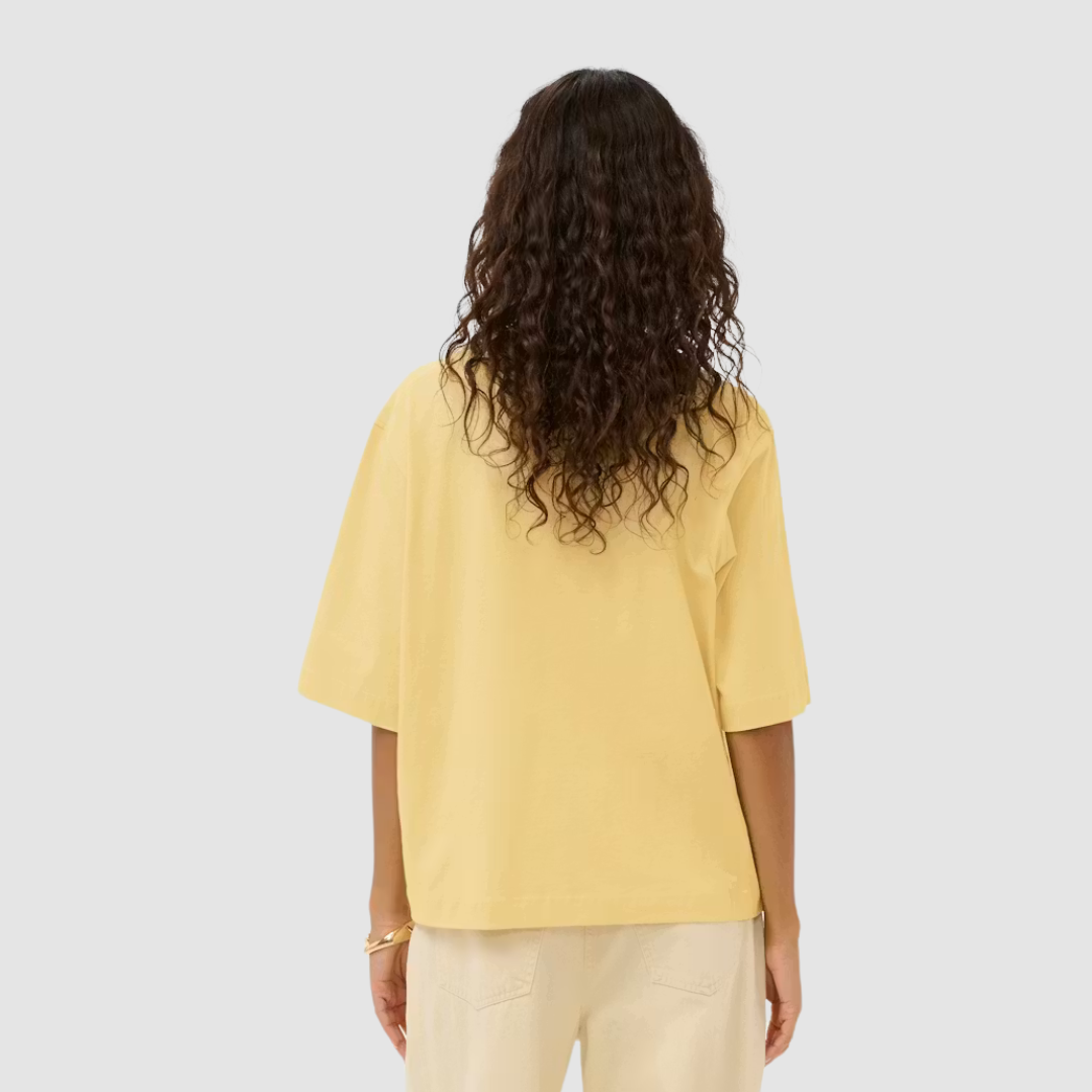 Soaked, Jina Basic Tee, Reed Yellow