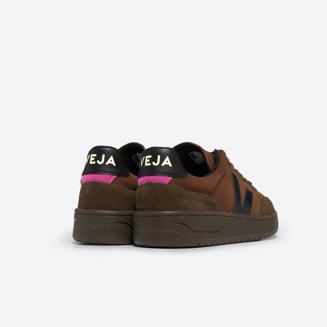 Veja, V-90 Suede Walnut Black