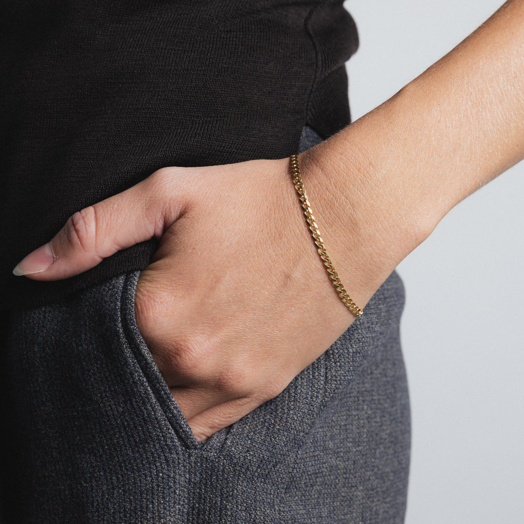 Wolf Circus, Liam Bracelet, Gold