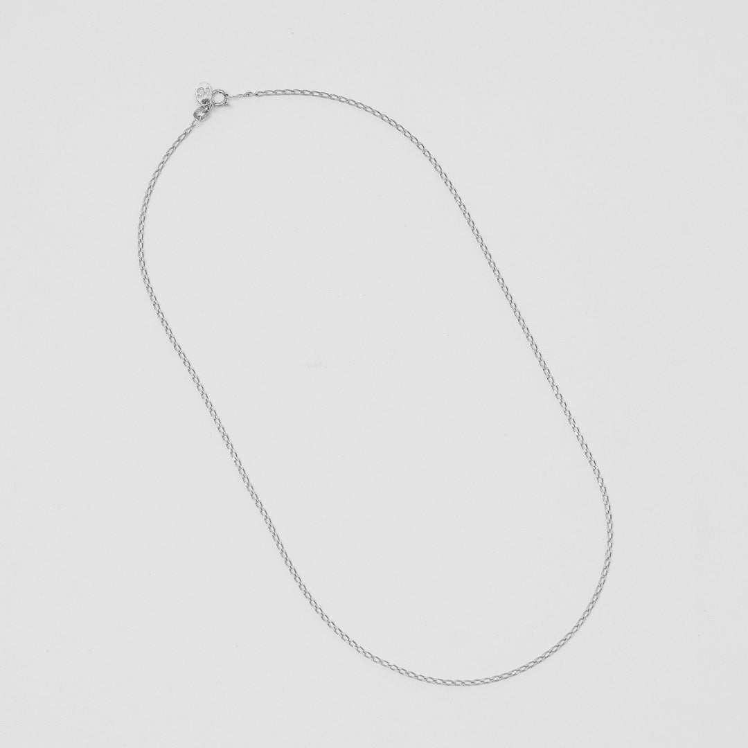 Wolf Circus, Elongated Curb Chain, Silver