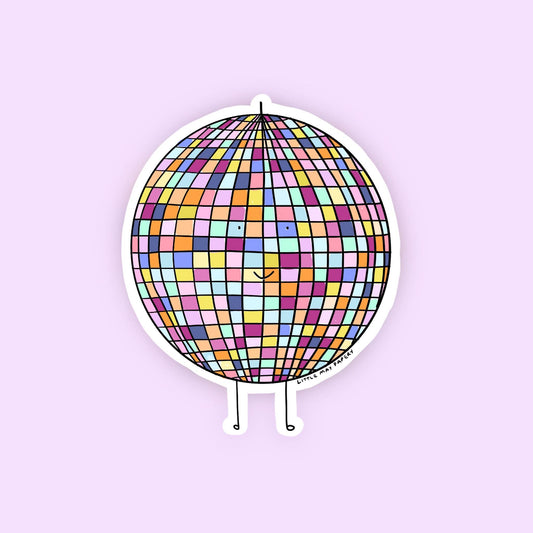 Mirrorball Vinyl Sticker