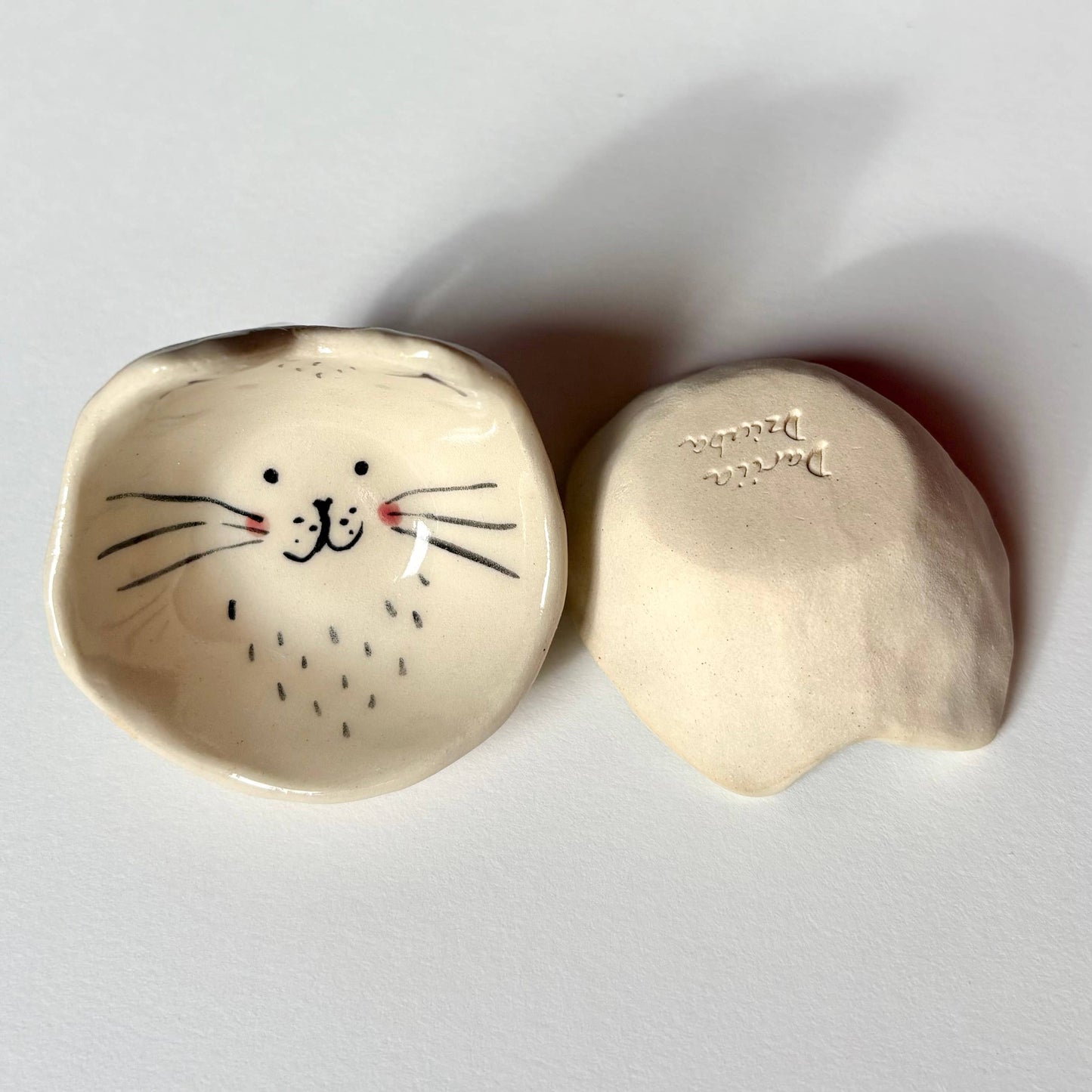 Tiny Cat Face Mini Dish