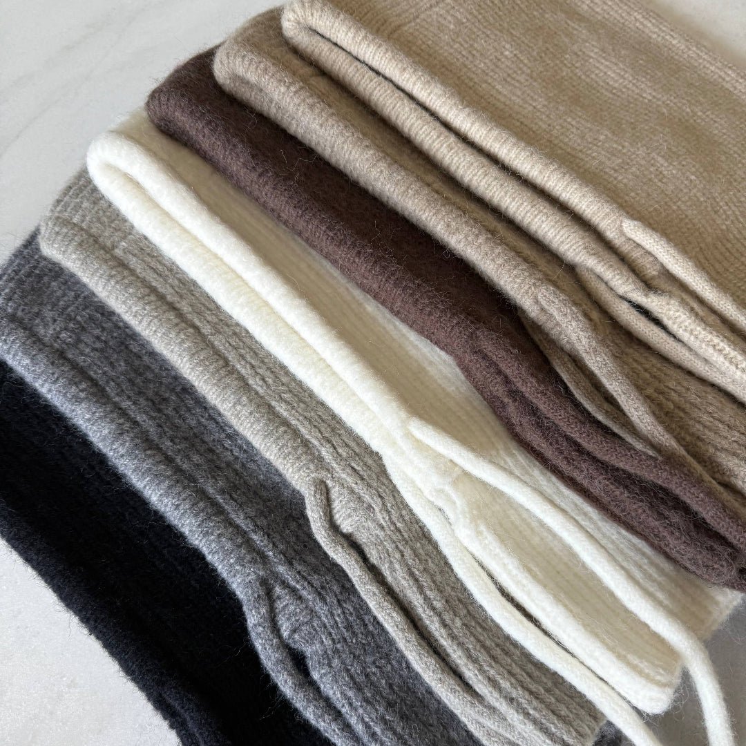 Billy Bamboo, Fuzzy Alpaca Balaclava, Walnuts Brown