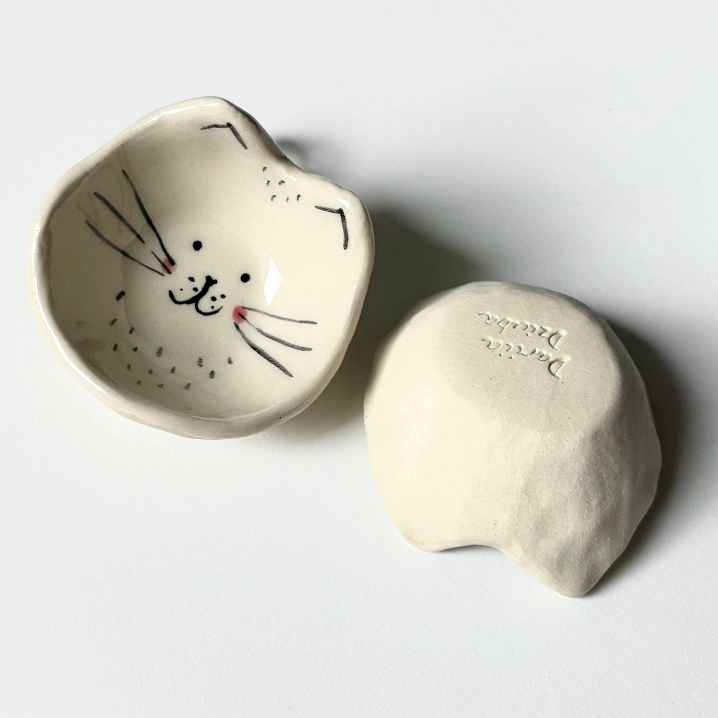 Tiny Cat Face Mini Dish