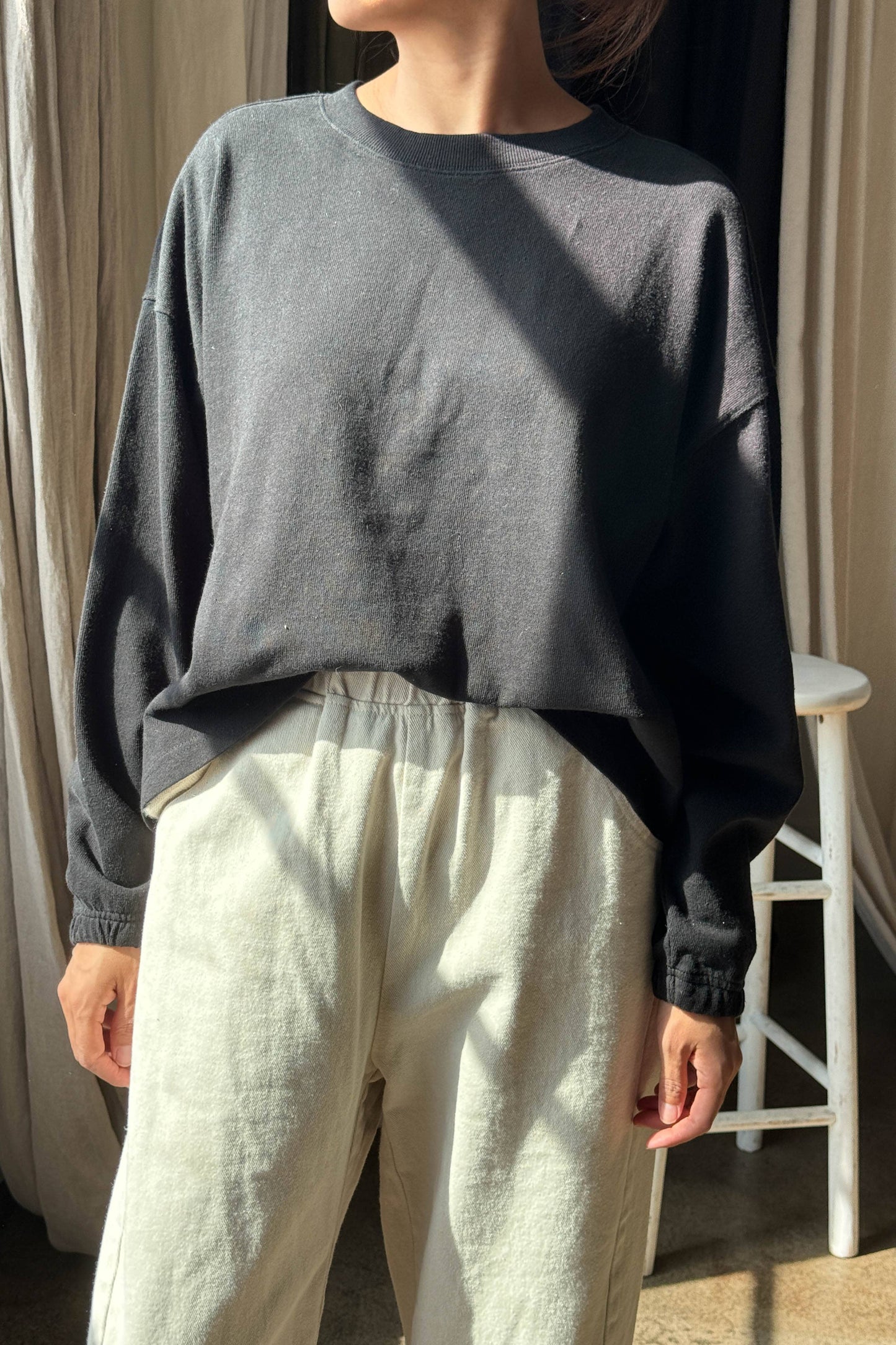 Le Bon Shoppe, Naturelle Tee, Black