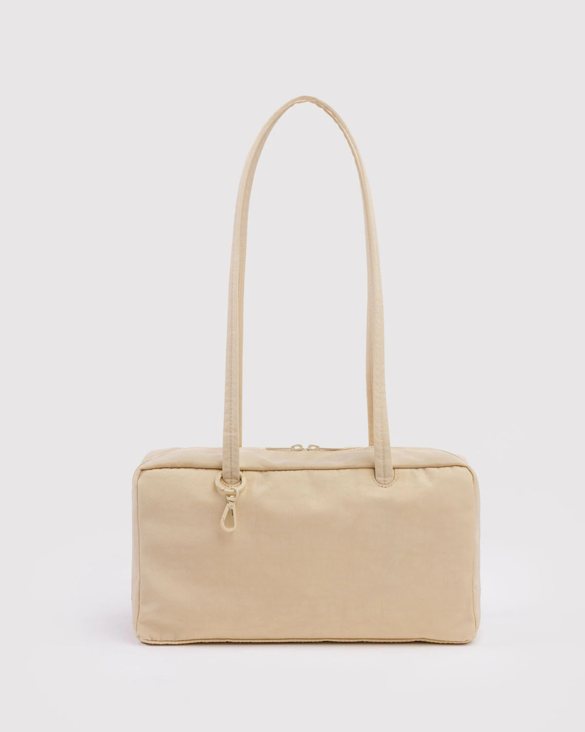 Baggu, Nylon Bowler Bag, Custard