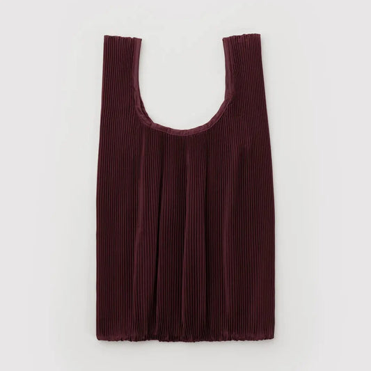 Baggu, Pleated Baggu, Mahogany