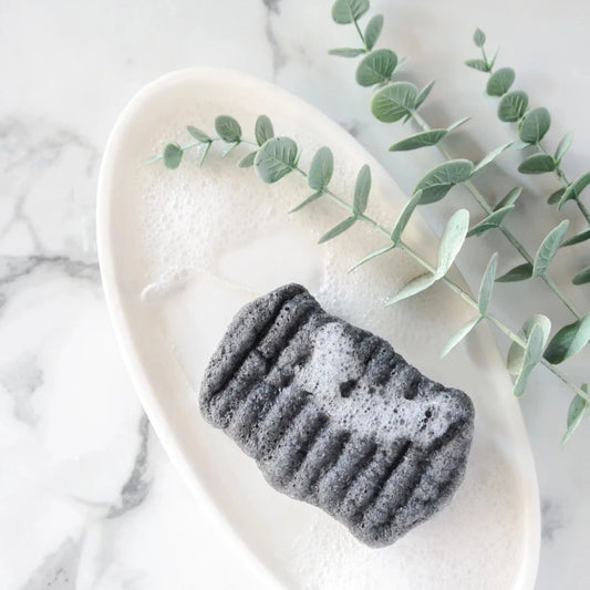 Bathorium, Konjac Bamboo Charcoal Sponge