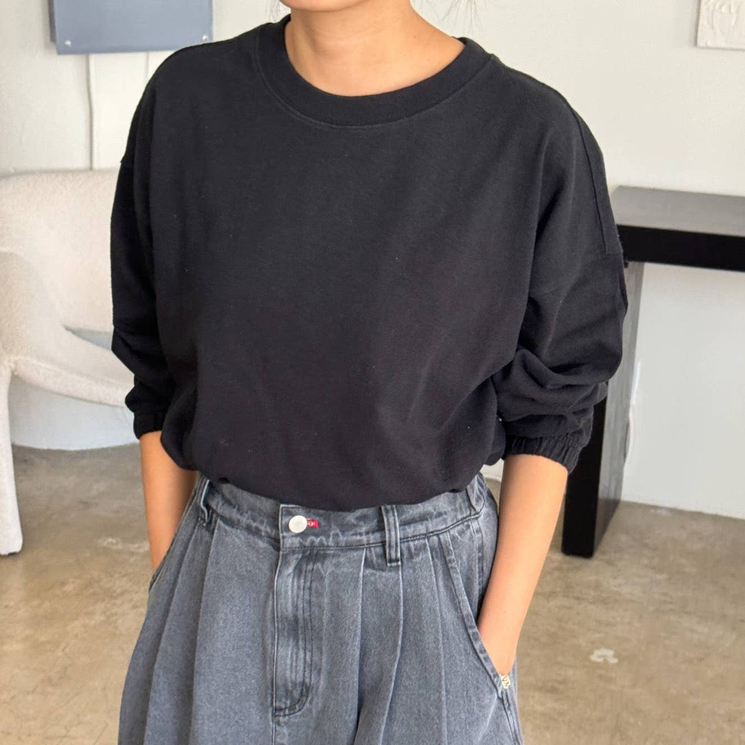 Le Bon Shoppe, Naturelle Tee, Black