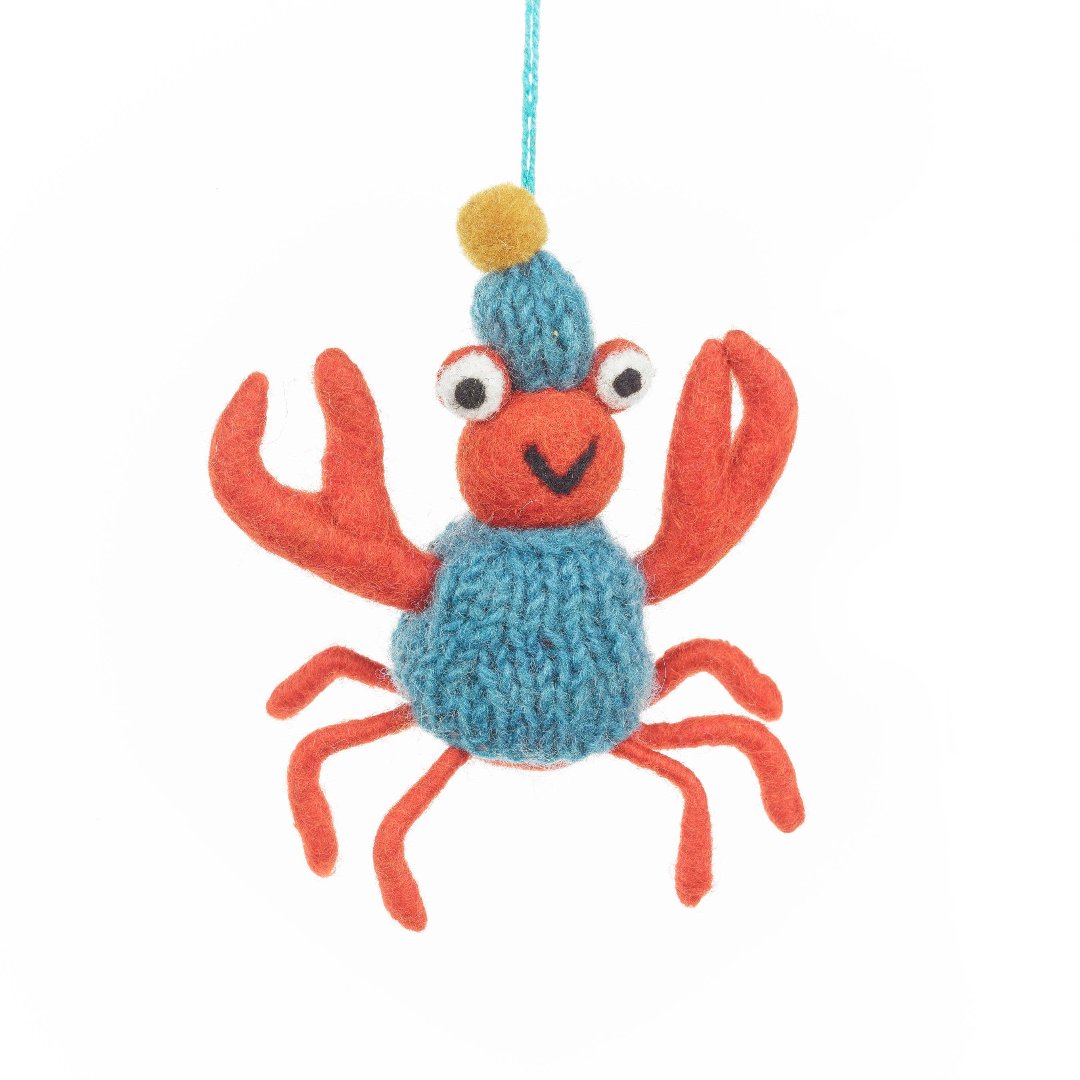 Sammy Snowcrab Ornament