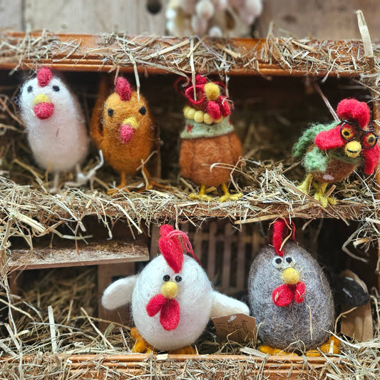 Handmade Albert Eggstein Ornament