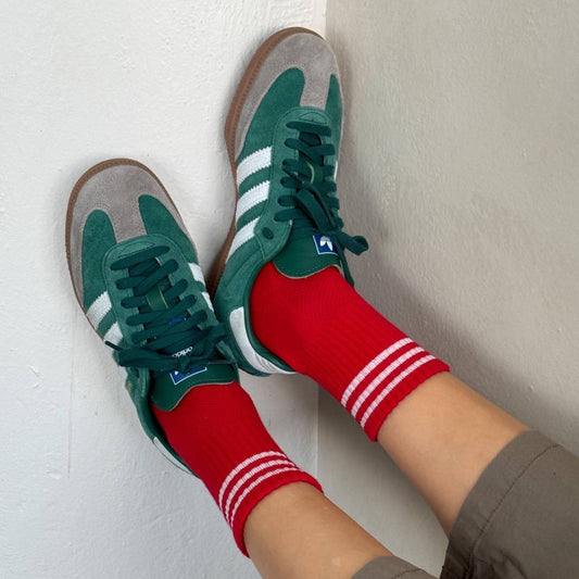 Le Bon Shoppe, Girlfriend Socks, Scarlet