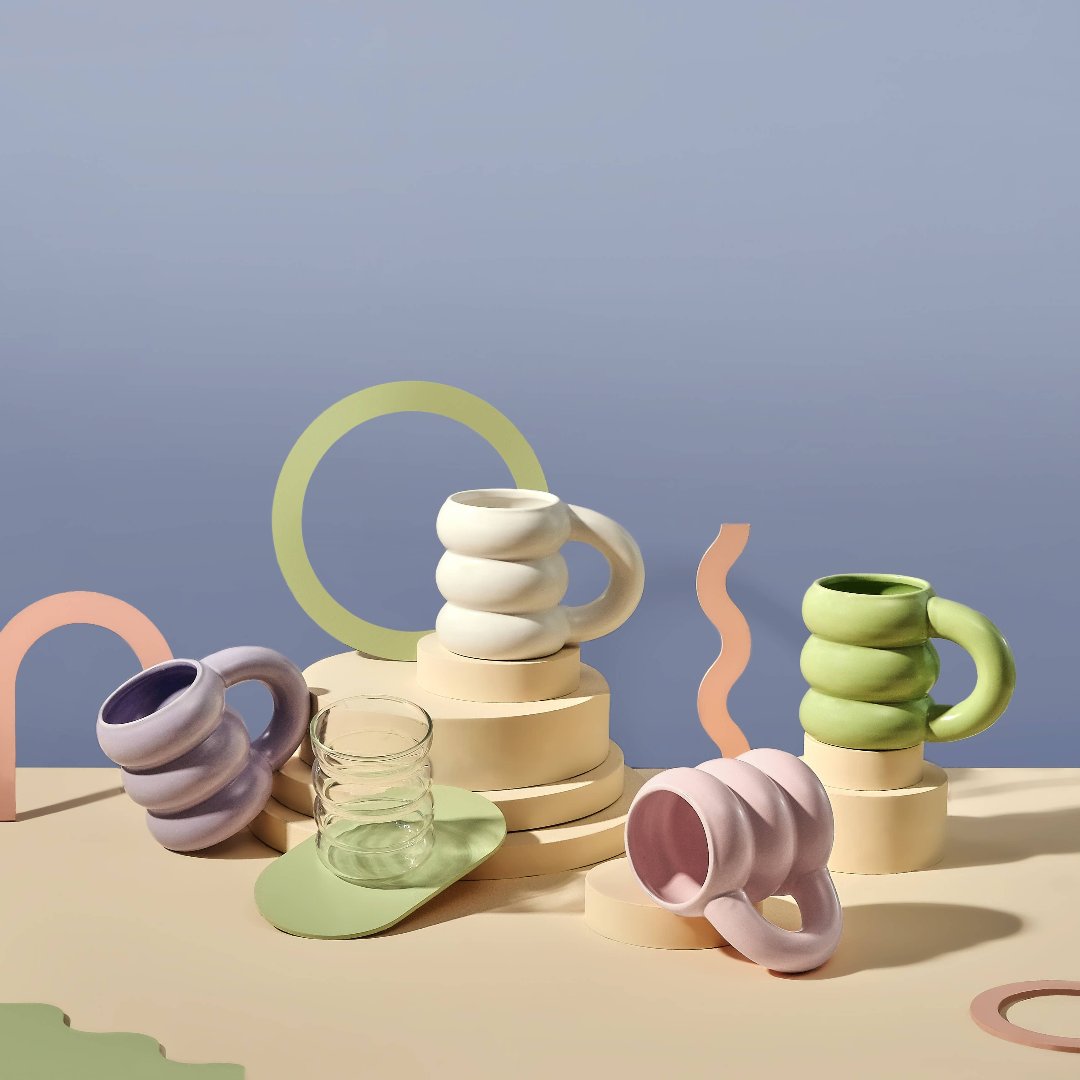 Cloud Mug, Tan