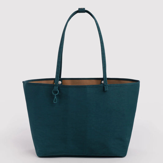 Baggu, Large Nylon Reversible Tote, Deep Sea Mix