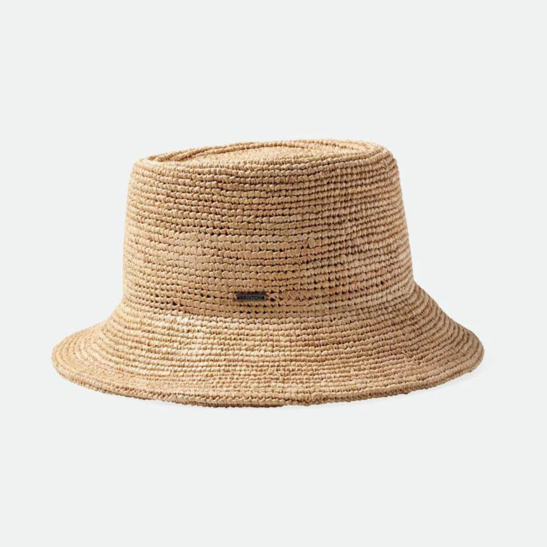 Brixton, Ellee Straw Bucket Hat