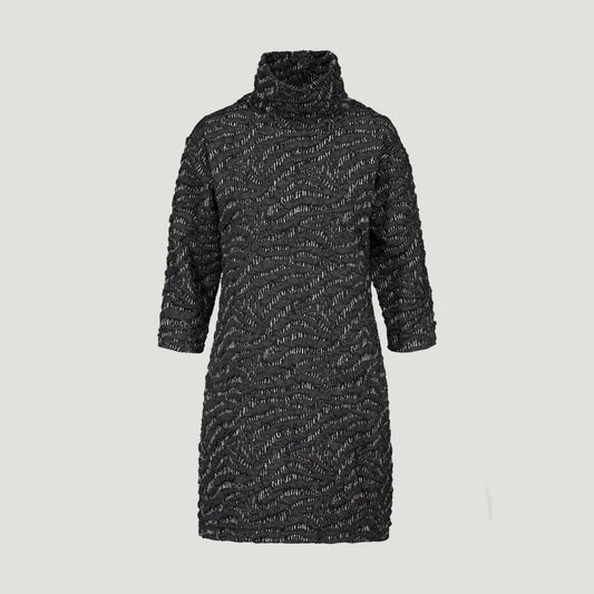 Marigold, Chiara Dress, Gold Jacquard Short Dress