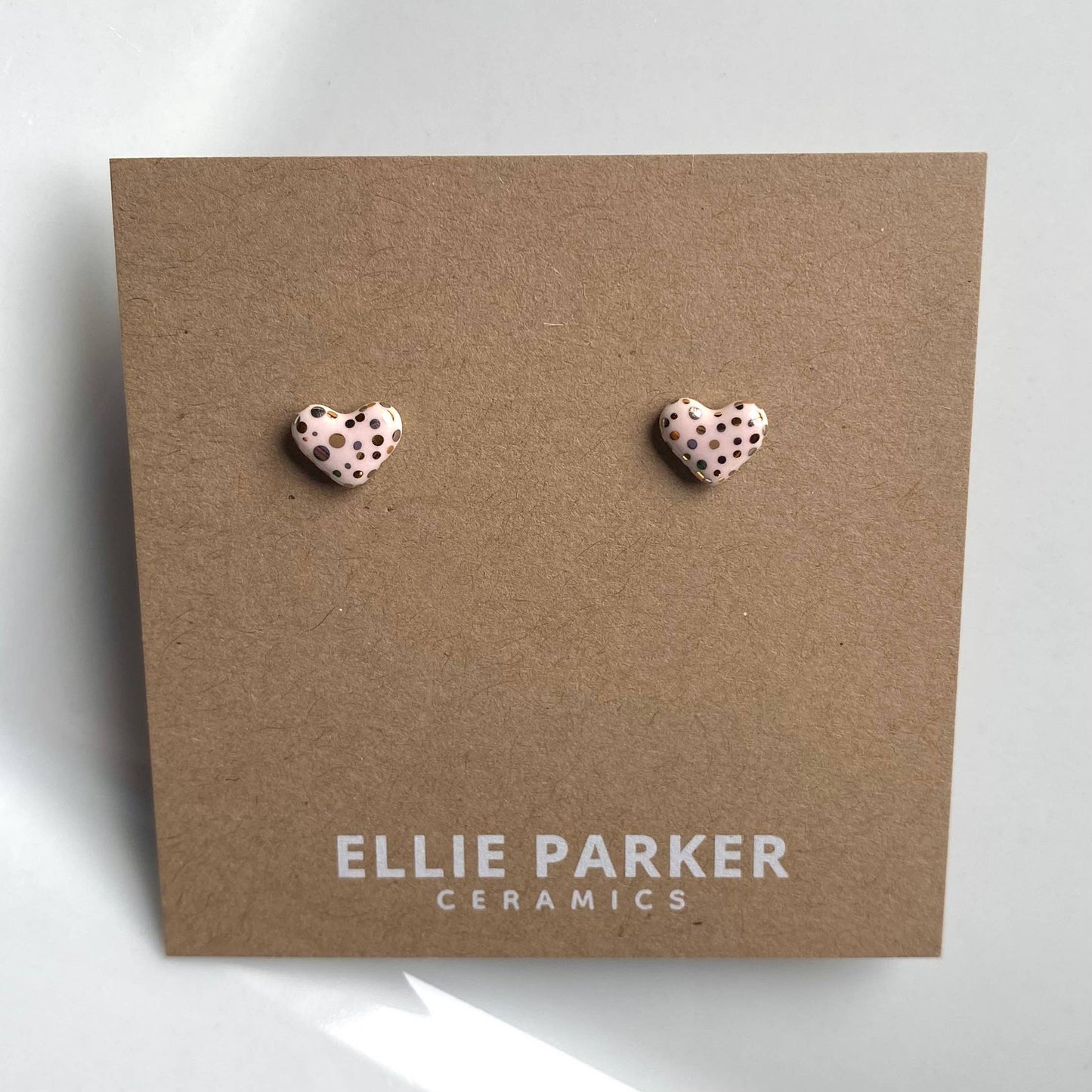 Ellie Parker Ceramics, Polka Dot Ceramic Studs