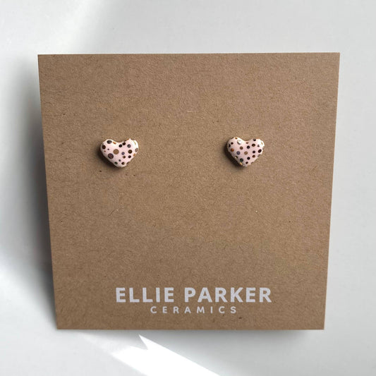 Ellie Parker Ceramics, Polka Dot Ceramic Studs