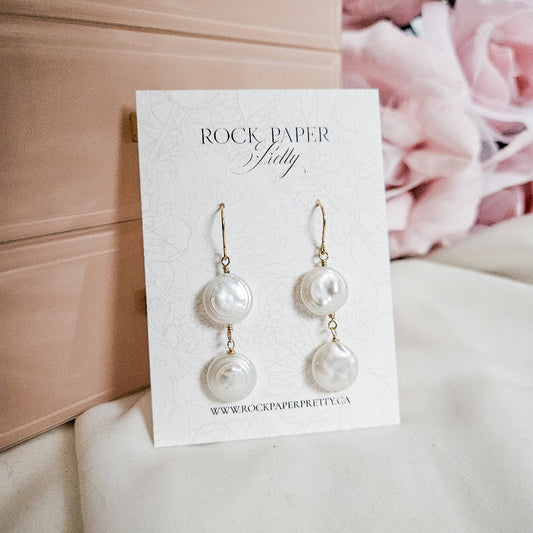 Rock Paper Pretty Jewelry, Devoted Earrings