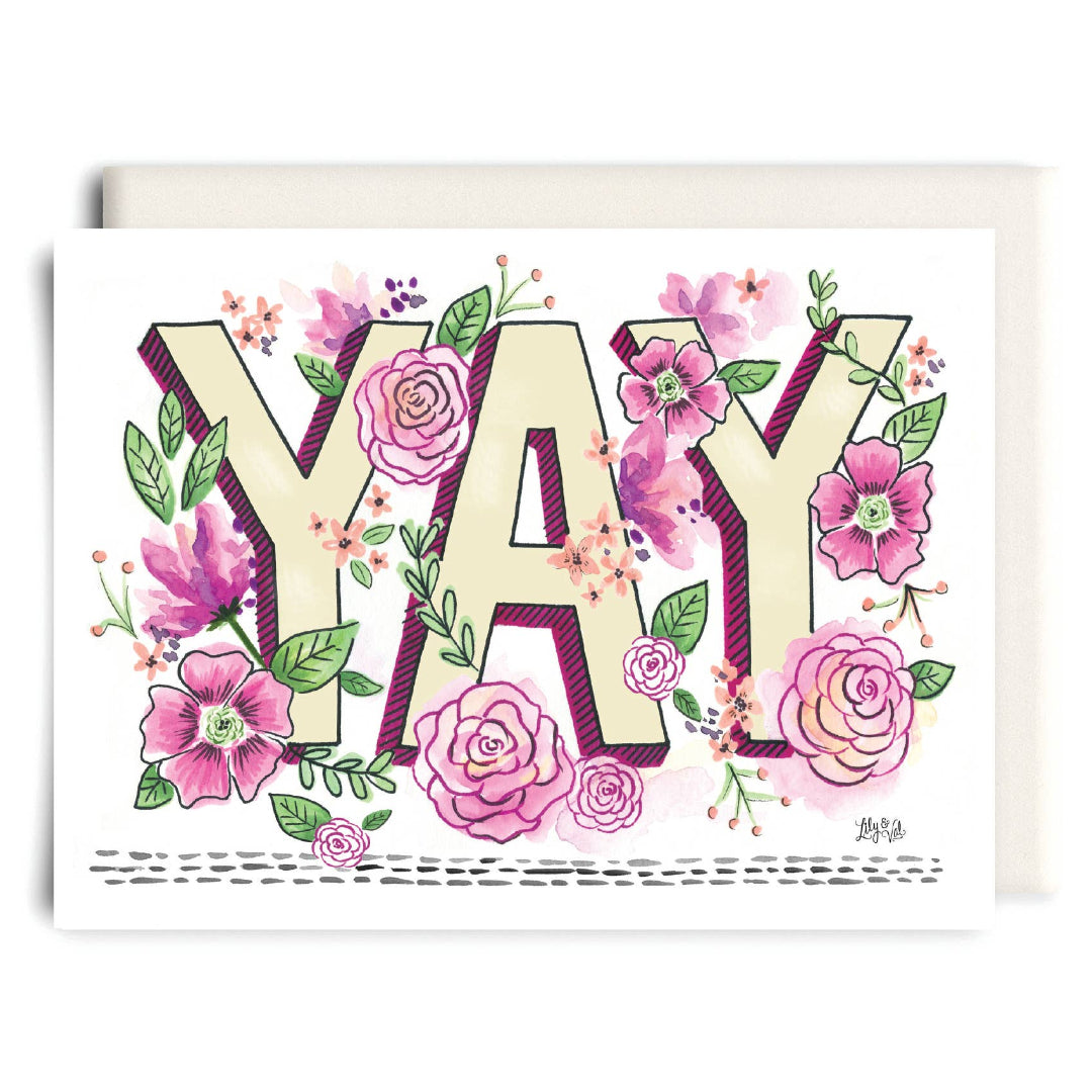 Yay! Congratulations Greeting Card