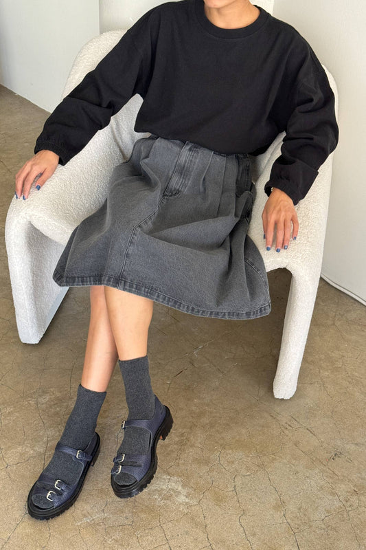 Le Bon Shoppe, Naturelle Tee, Black