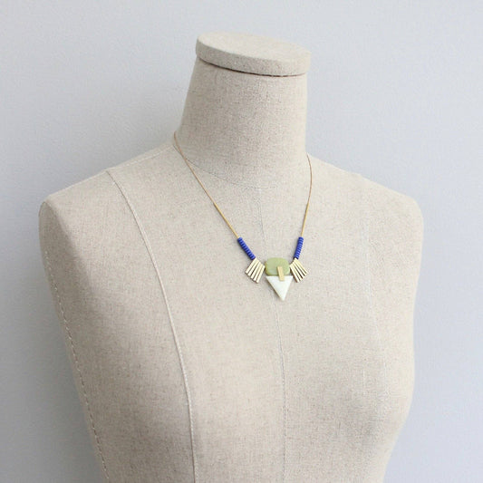 David Aubrey Jewelry, KYL318 Artdeco Pendant Necklace
