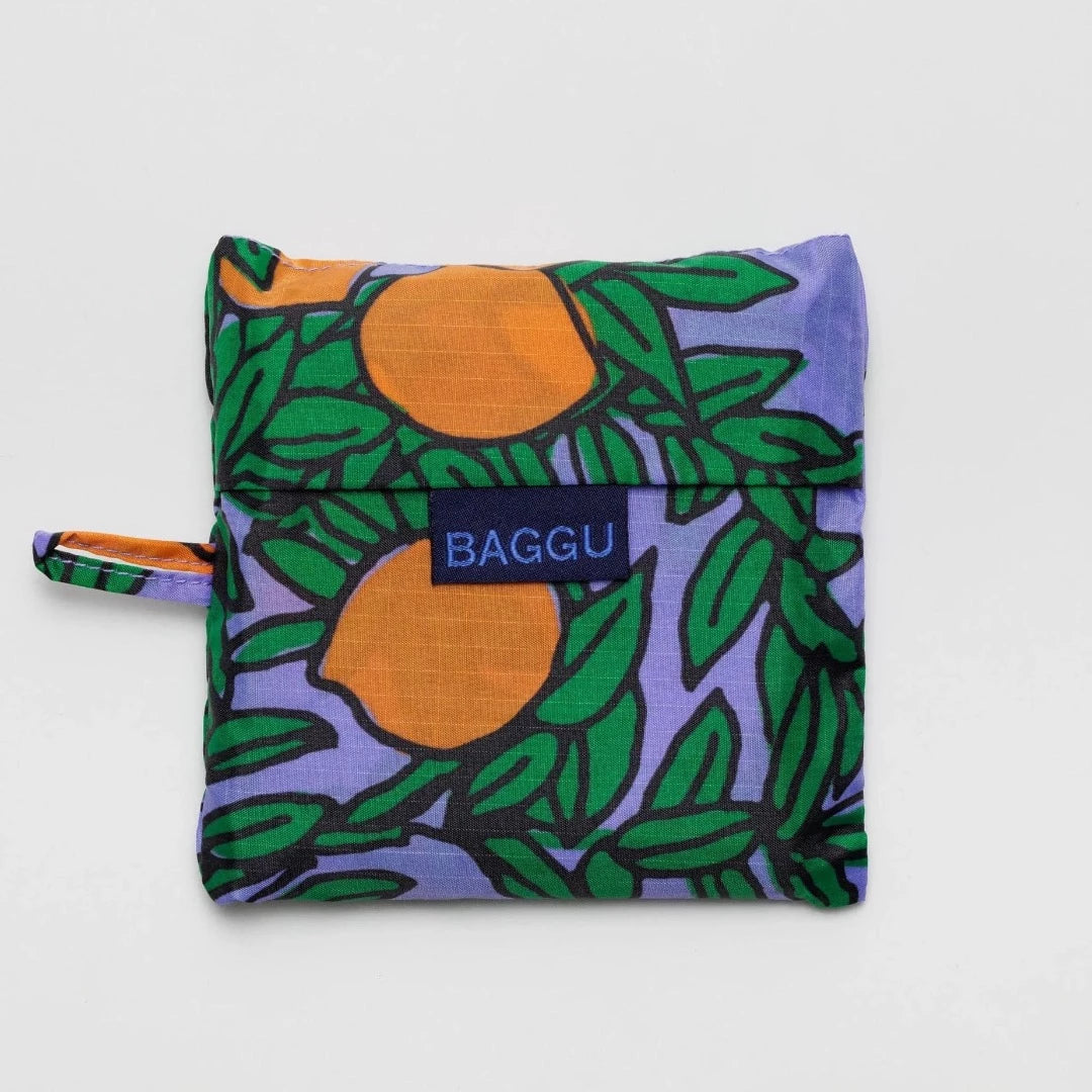 Standard Baggu, Orange Tree Periwinkle