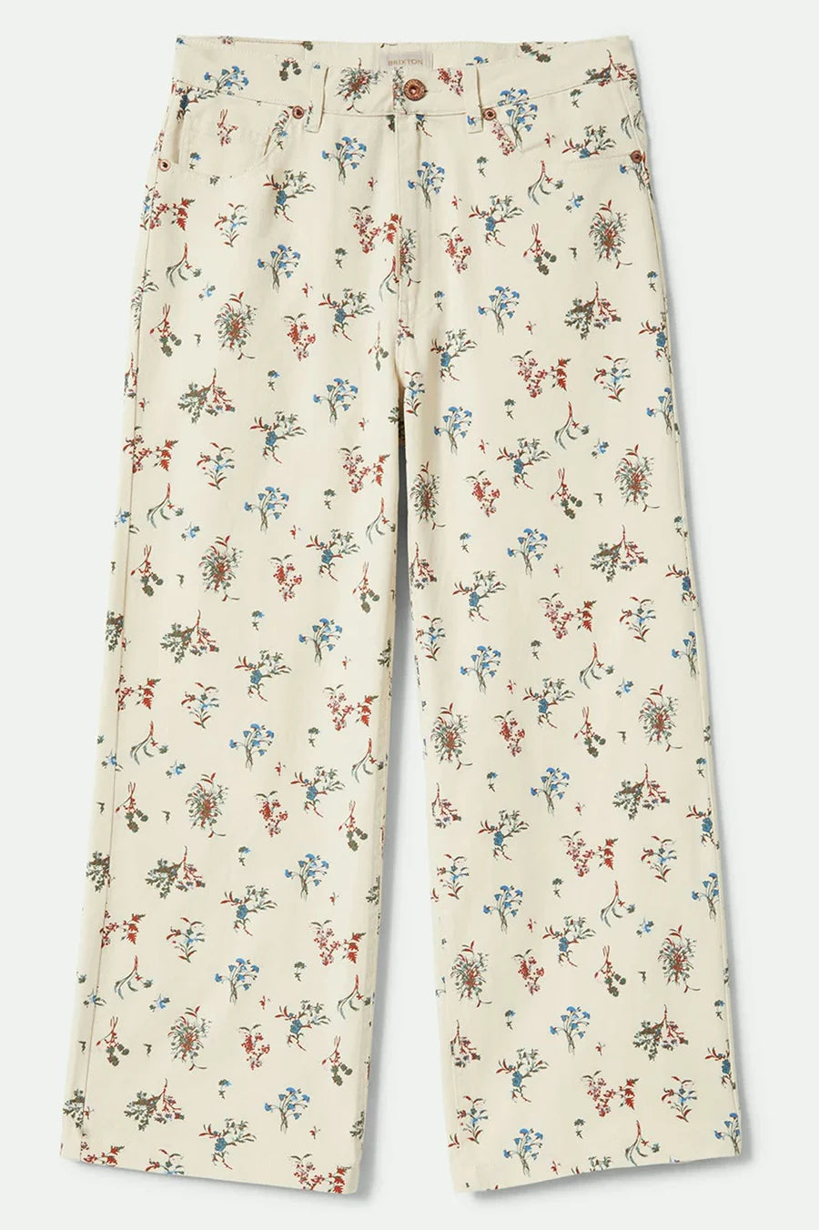 Brixton, Margo Cropped 5-pocket Pant, Whitecap