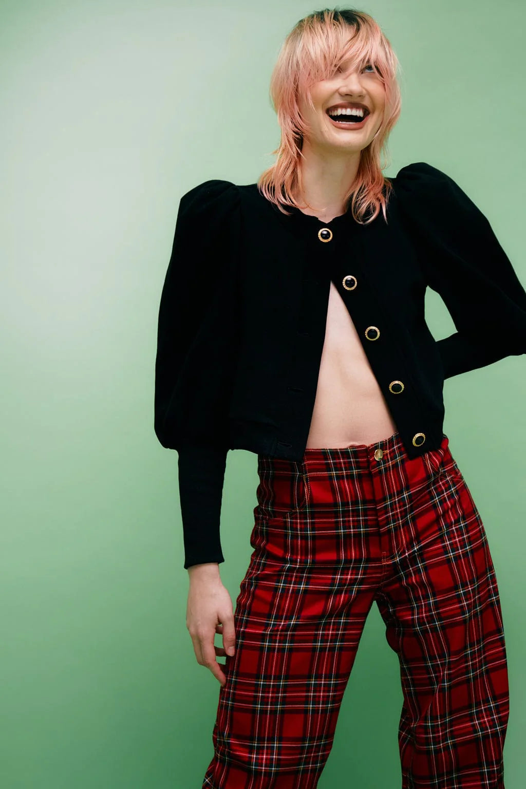 Eliza Faulkner, Sam Pant, Red Plaid