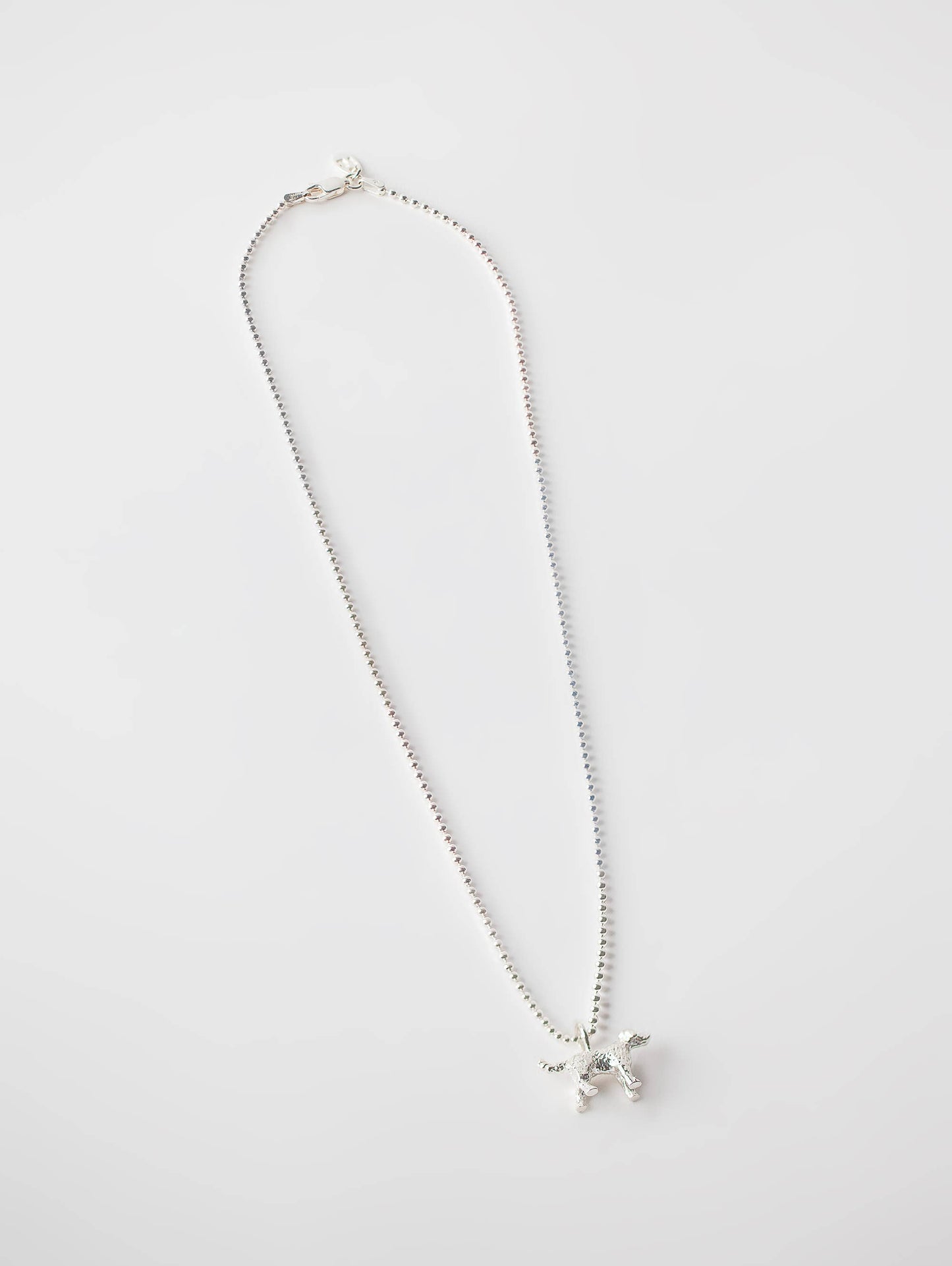 Wolf Circus, Dog Charm Necklace in Sterling Silver