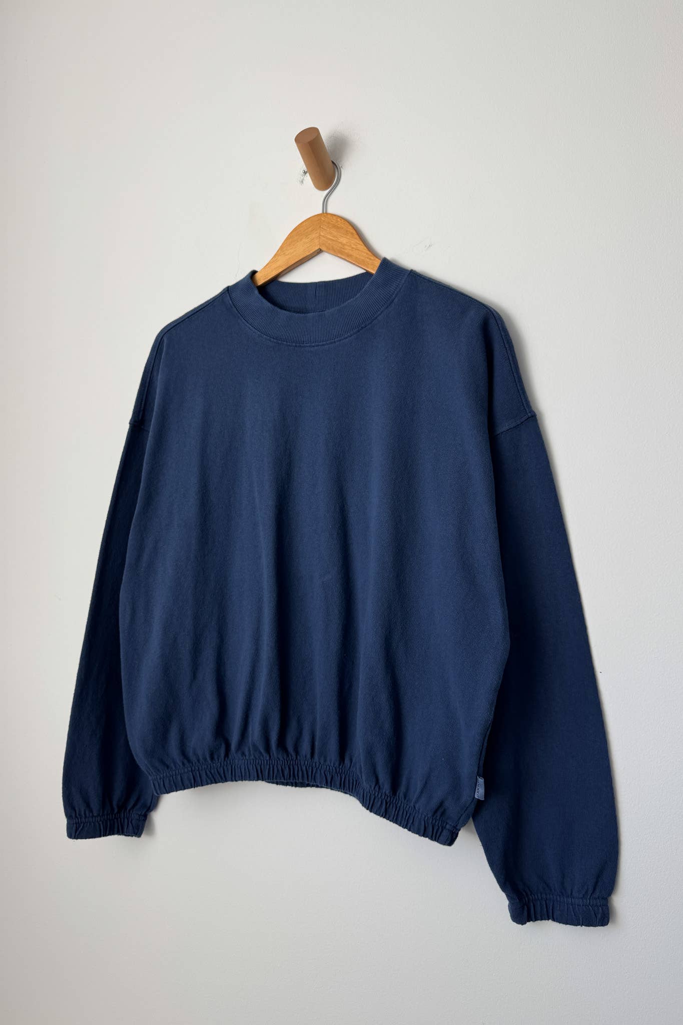 Le Bon Shoppe, Daisy Long Sleeve Top, Marine Navy