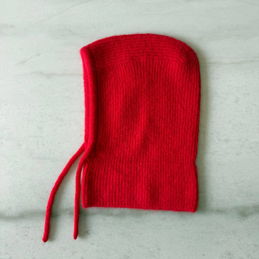 Billy Bamboo, Fuzzy Alpaca Balaclava, Crystal Brights, Red Crystal