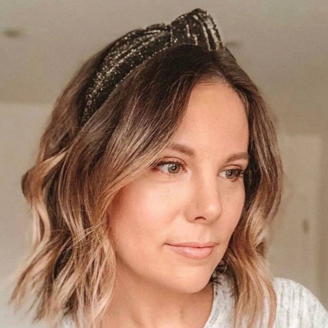 Sparkle Holiday Headband, Gold and Silver