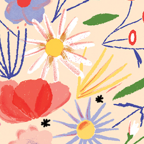 Flower Tower, Mother's Day Card